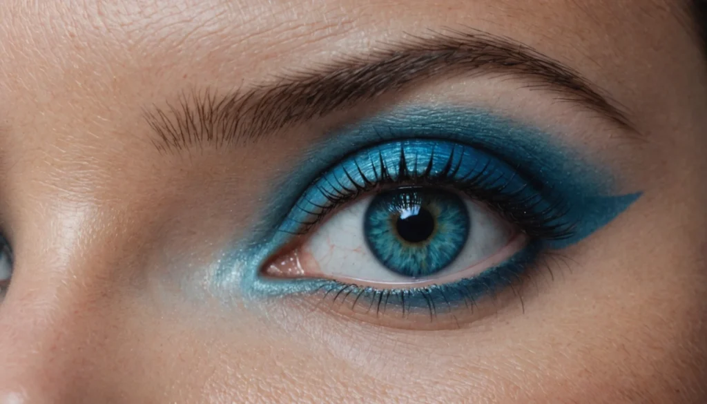 fard a paupiere bleu