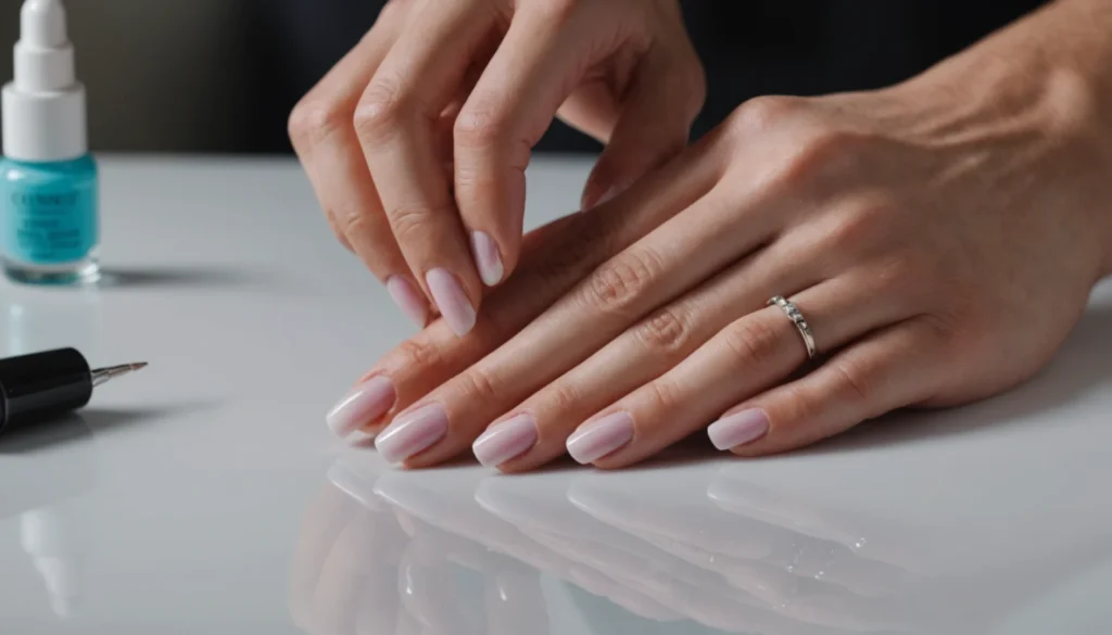 secher vernis vite